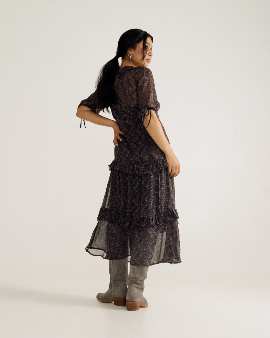 Alternative view of Women's Elbow-Length Maxi Dress