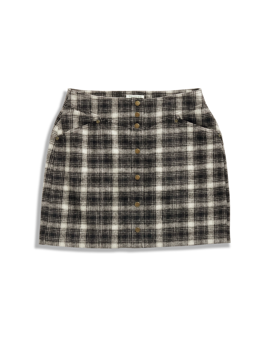 Women's Plaid Mini Skirt - Image 6