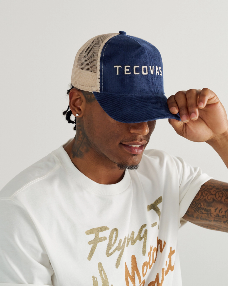 Tecovas Corduroy Five-Panel Mesh Trucker - Image 2