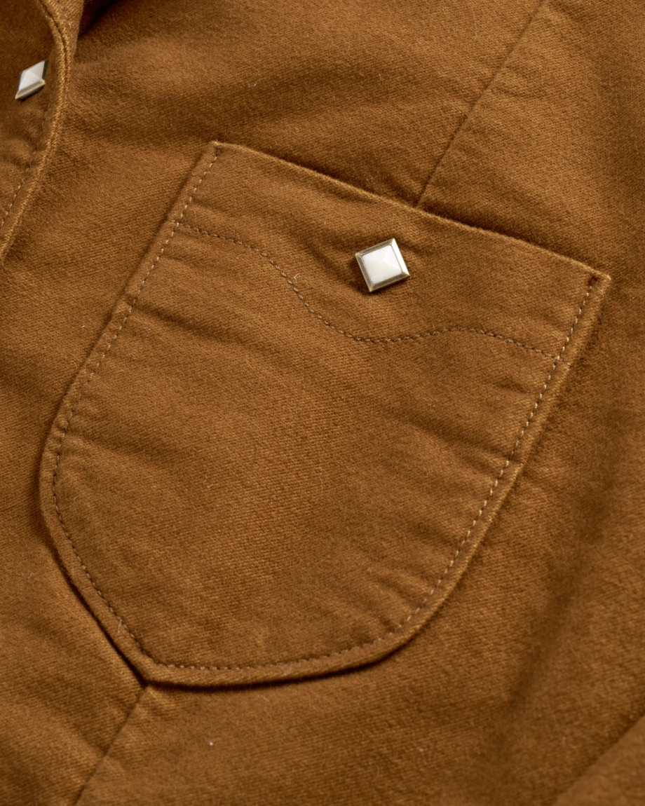 Women's Moleskin Pearl Snap Jacket - Image 6