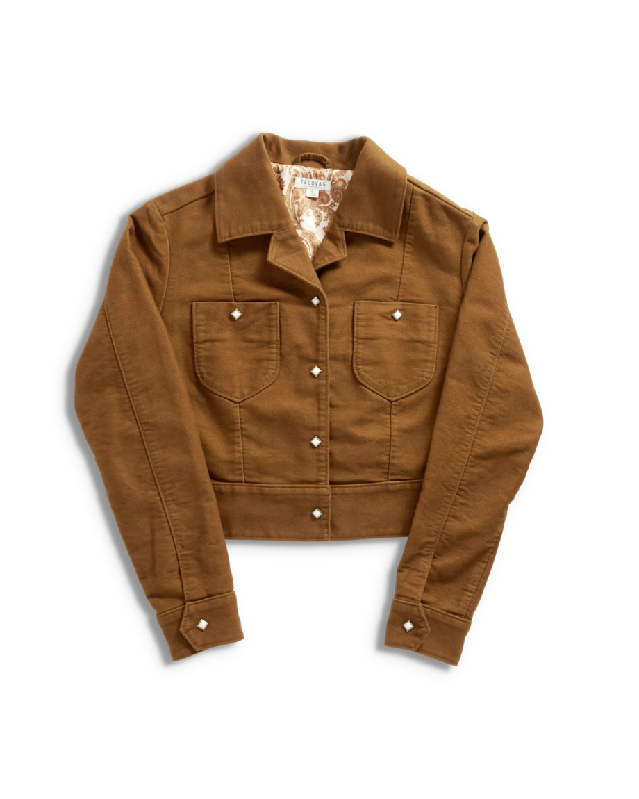 Women's Moleskin Pearl Snap Jacket - Image 8