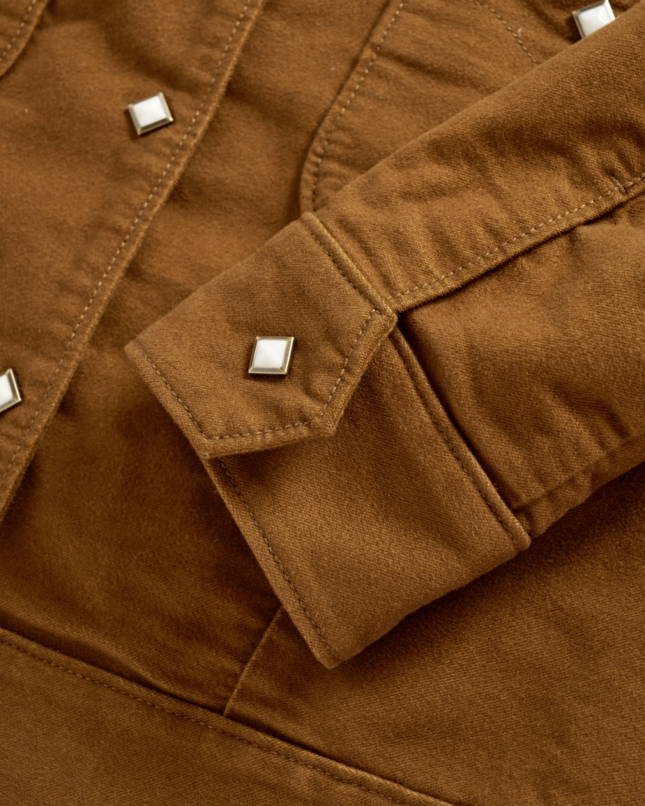 Women's Moleskin Pearl Snap Jacket - Image 7