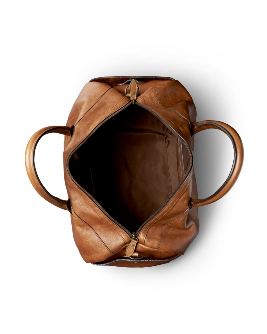 Lightweight Leather Duffle - Image 6