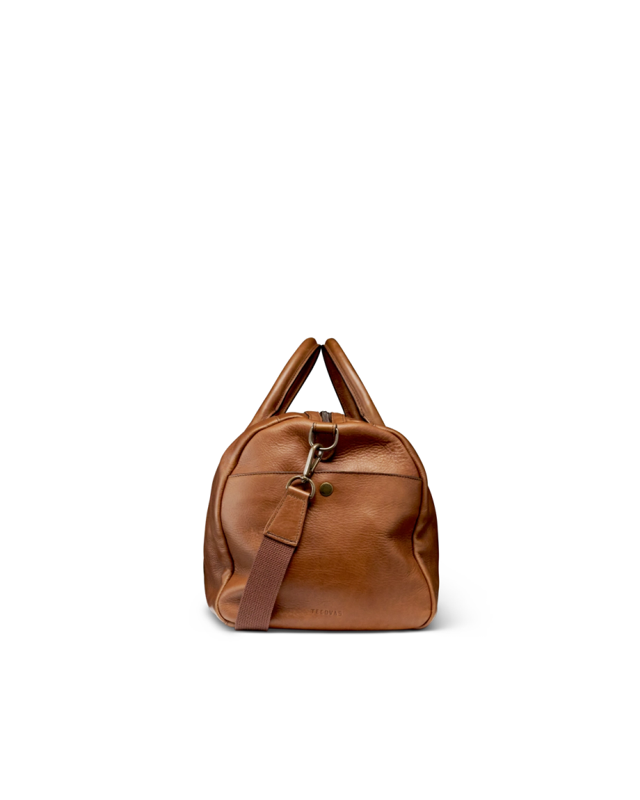 Lightweight Leather Duffle - Image 4