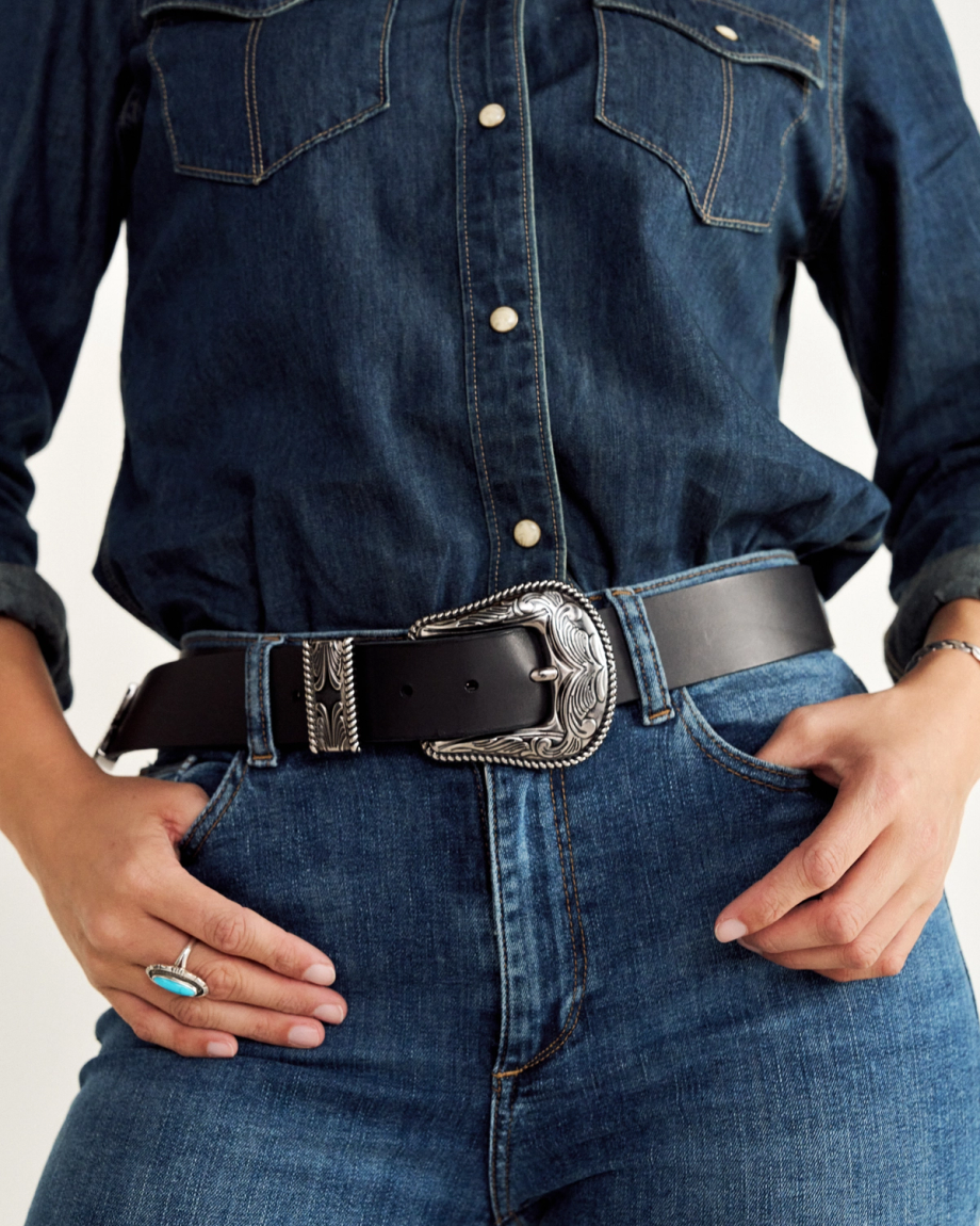 Alternative view of Women's Western 3 Piece Belt