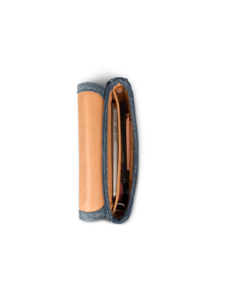 Denim Shoulder Bag - Image 7