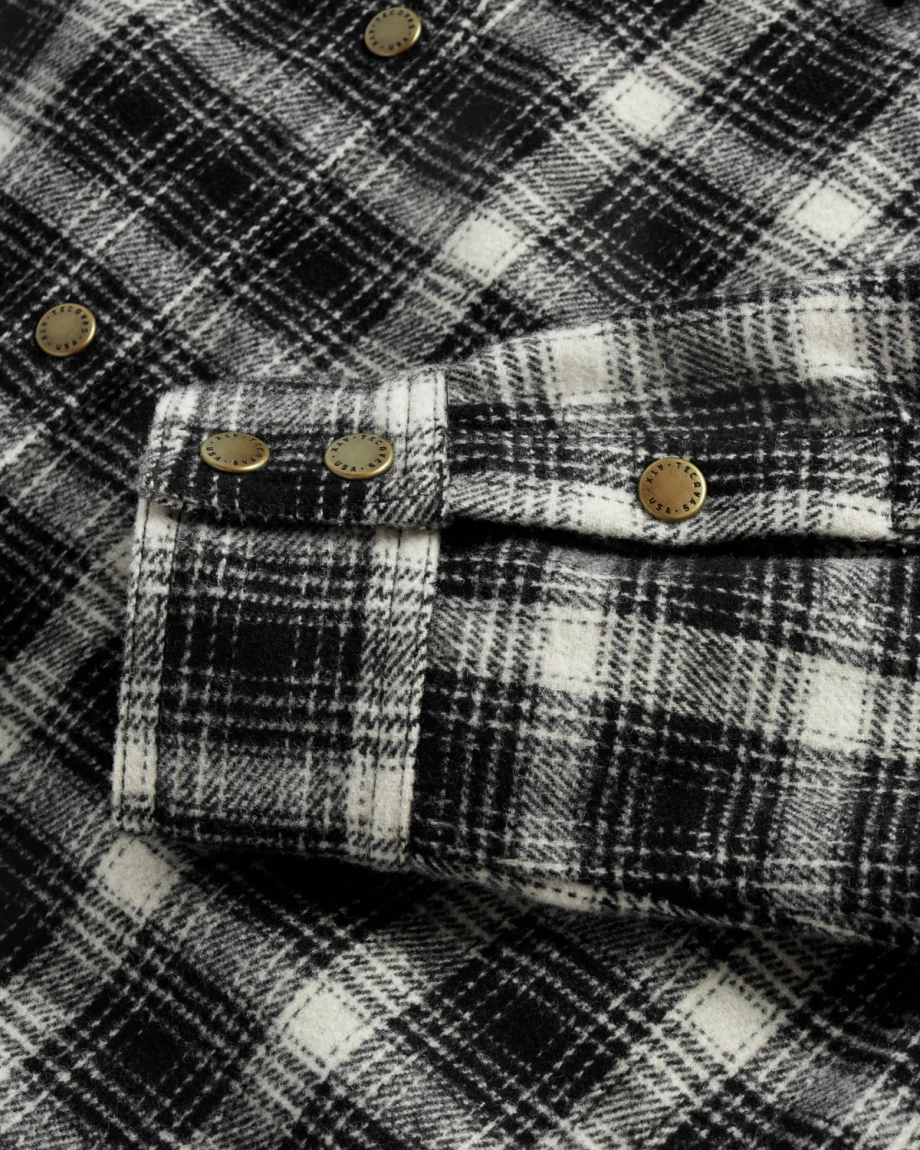 Women's Plaid Fringe Shacket - Image 7