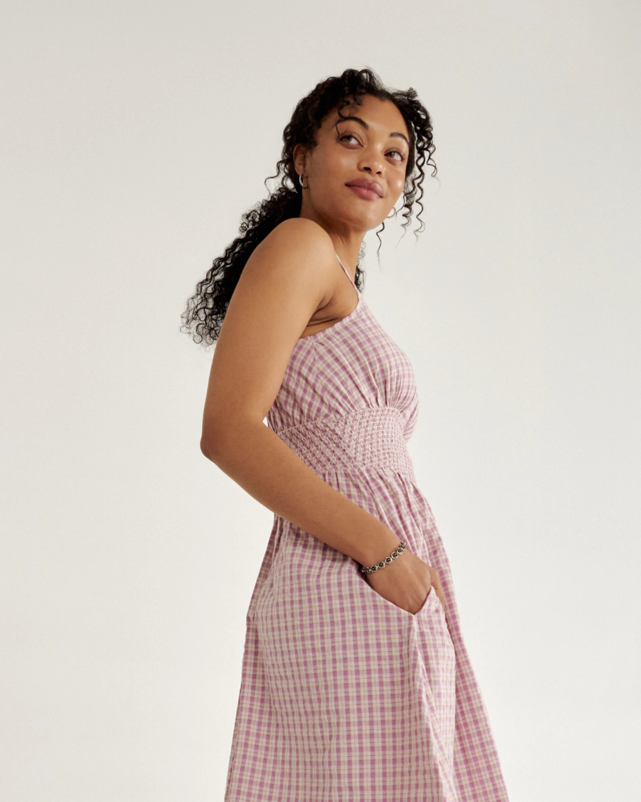 Women's Tiered Midi Dress - Image 3