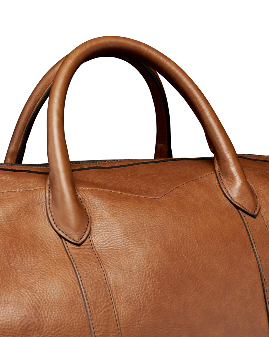 Lightweight Leather Duffle - Image 3