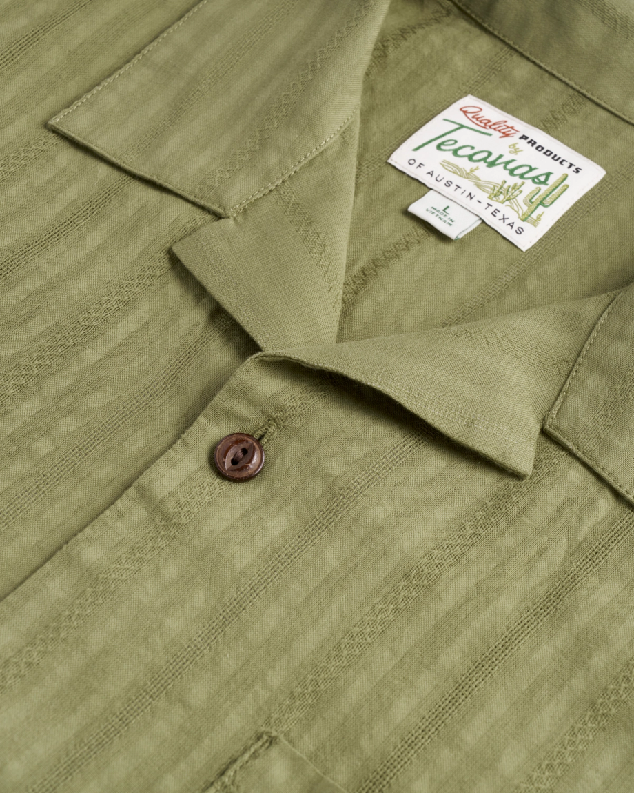 Men's Dobby Camp Shirt - Image 5