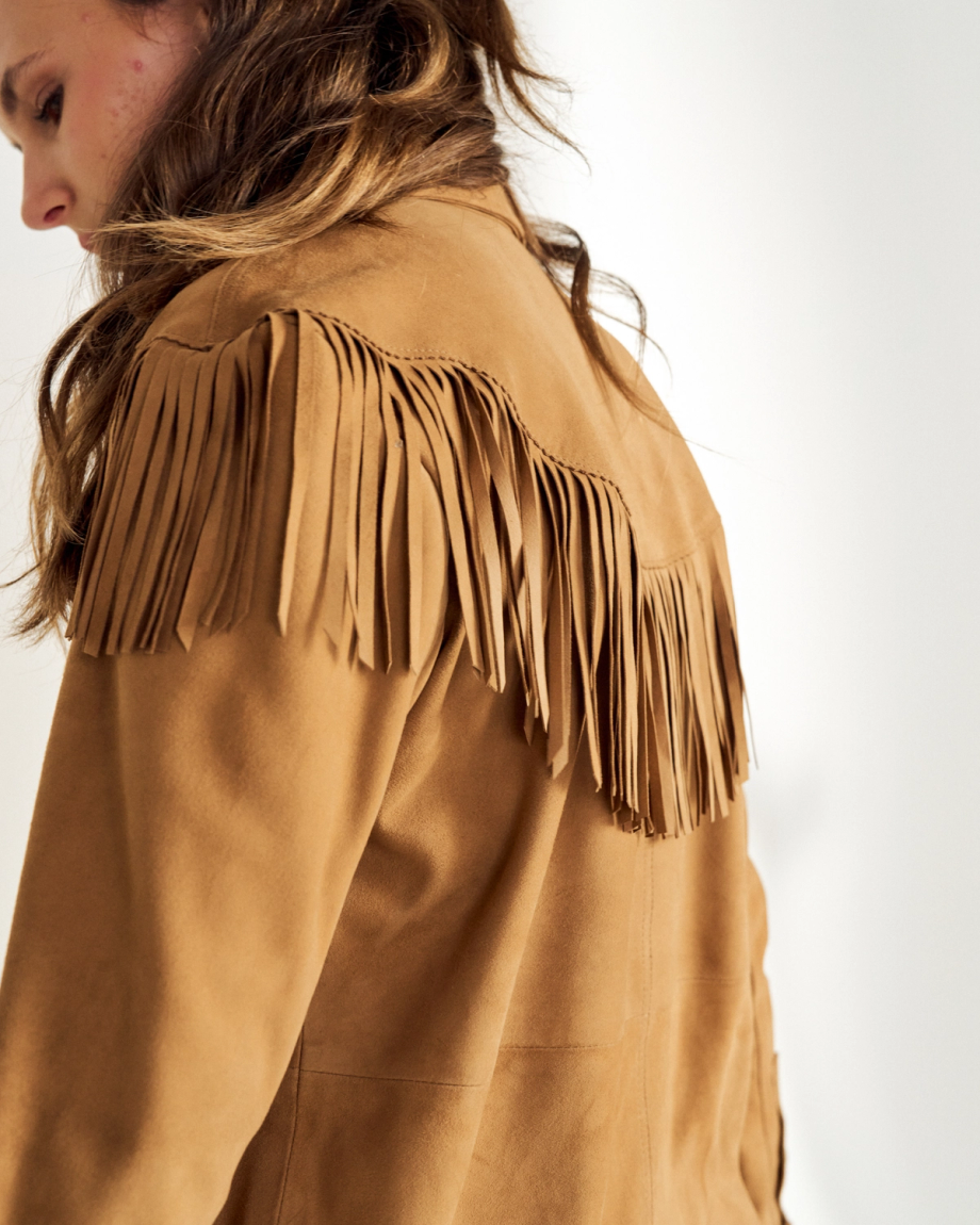 Women's Suede Shacket - Image 3